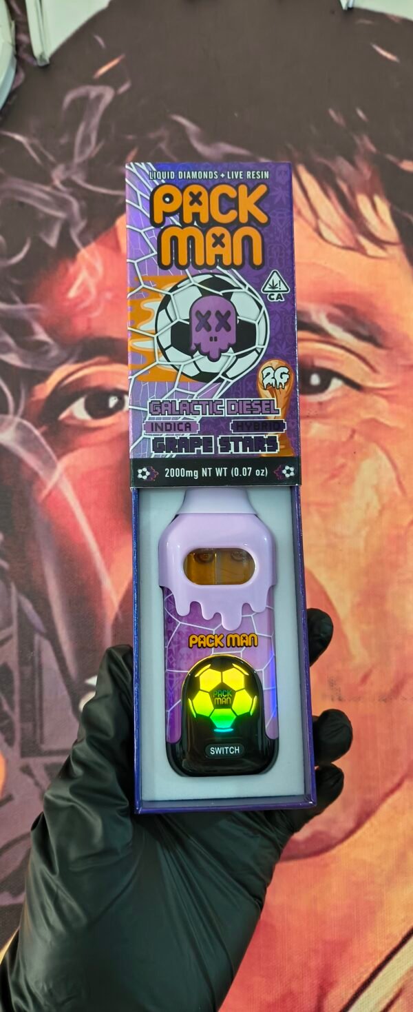 PACKMAN MUNDIALISTA GALACTIC DIESEL & GRAPE STARS (INDICA & HYBRID) 2gr