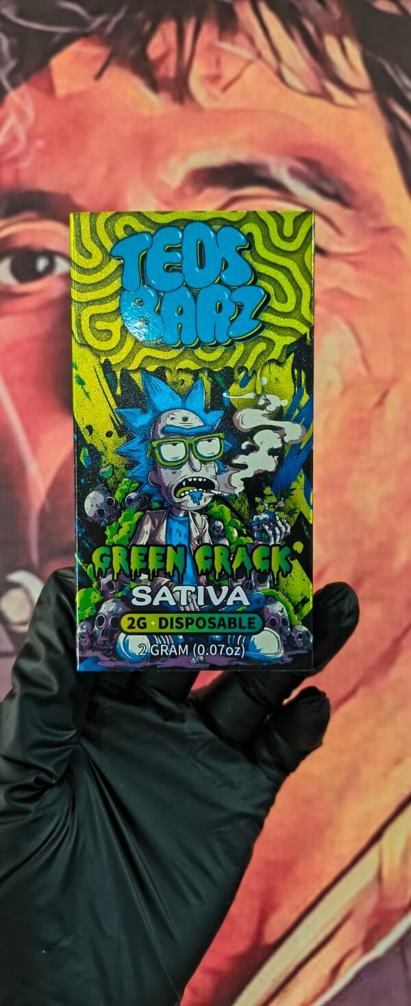TEOS BARZ GREEN CRACK (SATIVA) 2gr
