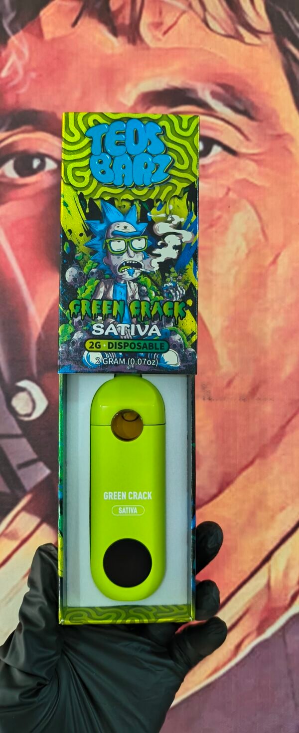 TEOS BARZ GREEN CRACK (SATIVA) 2gr