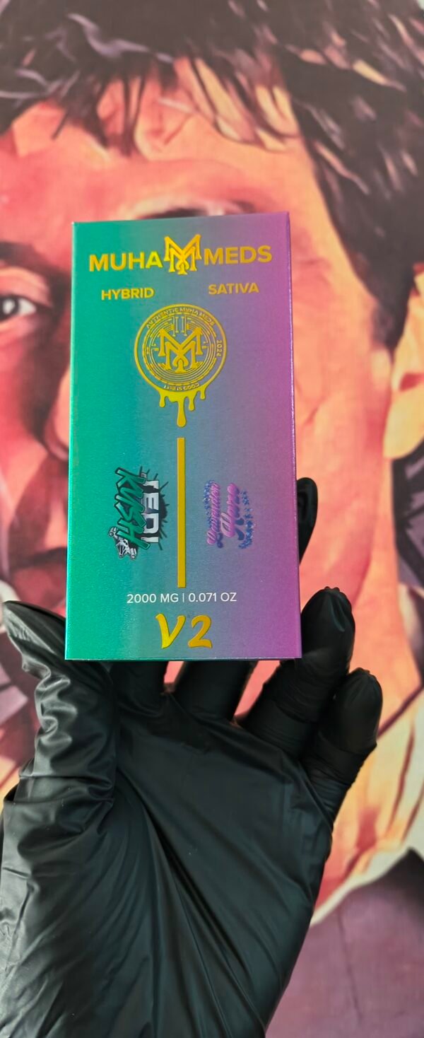 MUHA MEDS DUAL V2 JERI KUSH & LAVANDER HAZE (HYBRID & SATIVA) 2gr