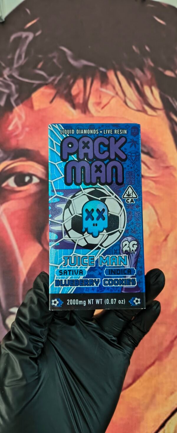 PACKMAN MUNDIALISTA JUICE MAN & BLUEBERRY COOKIES (SATIVA & INDICA) 2gr