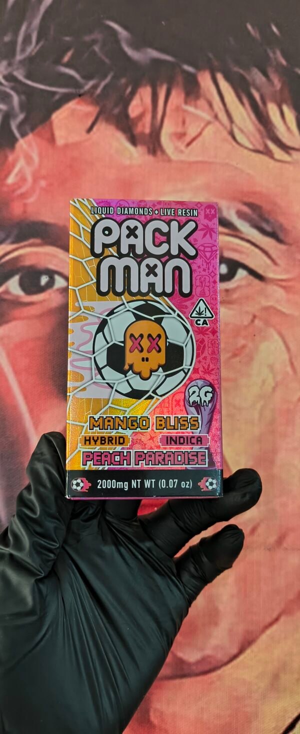 PACKMAN MUNDIALISTA MANGO BLISS & PEACH PARADISE (HYBRID & INDICA) 2gr