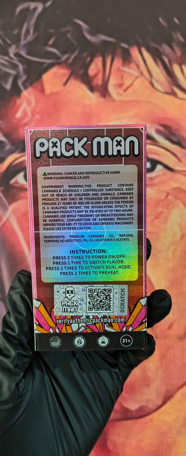 PACKMAN MUNDIALISTA MANGO BLISS & PEACH PARADISE (HYBRID & INDICA) 2gr