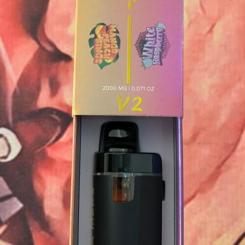MUHA MEDS DUAL V2 MANGO PEACH RINGS & WHITE RASPBERRY (INDICA & HYBRID) 2gr