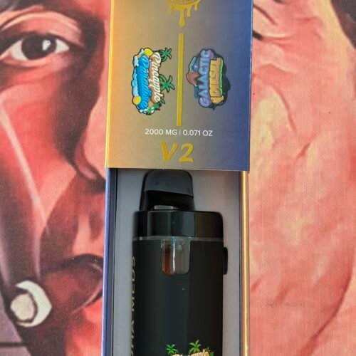 MUHA MEDS DUAL V2 PINEAPPLE PARADISE & GALACTIC DIESEL (SATIVA & SATIVA) 2gr