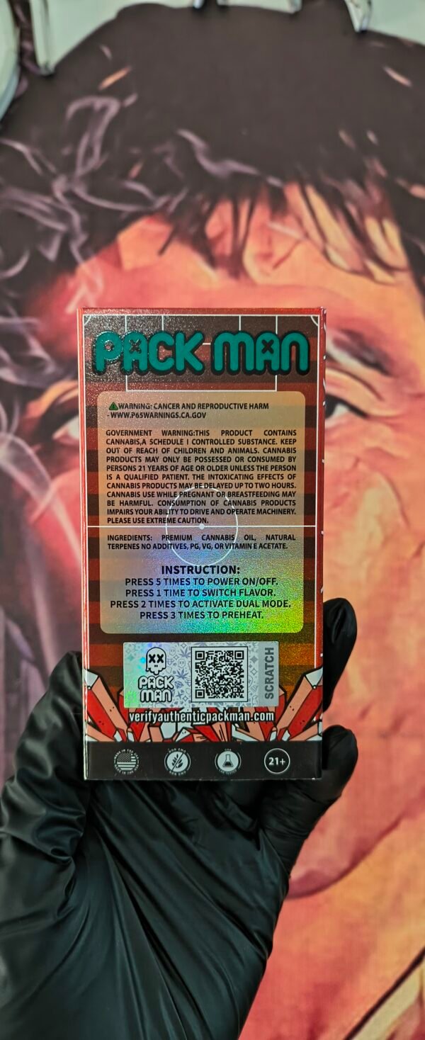 PACKMAN MUNDIALISTA STRAWBERRY RUNTS & BIG RED (HYBRID & SATIVA) 2gr