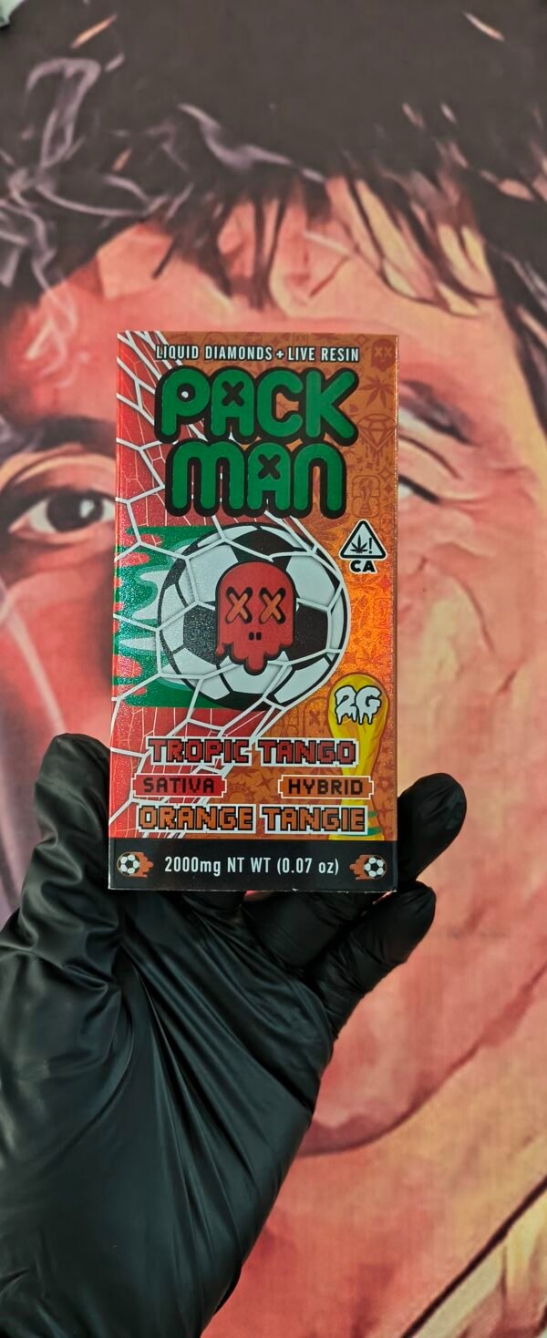 PACKMAN MUNDIALISTA TROPIC TANGO & ORANGE TANGIE (SATIVA & HYBRID) 2gr