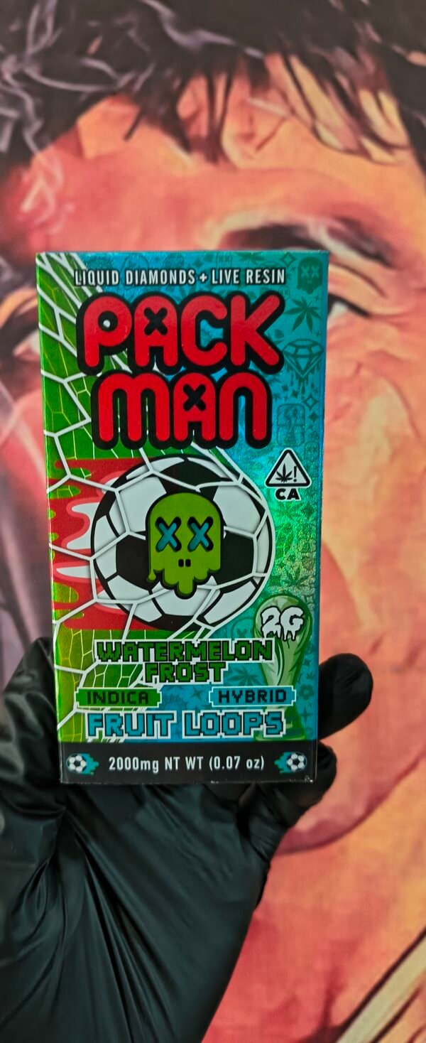 WATERMELON FROST 1 PACKMAN MUNDIALISTA WATERMELON FROST & FRUIT LOOPS (INDICA & HYBRID) 2gr