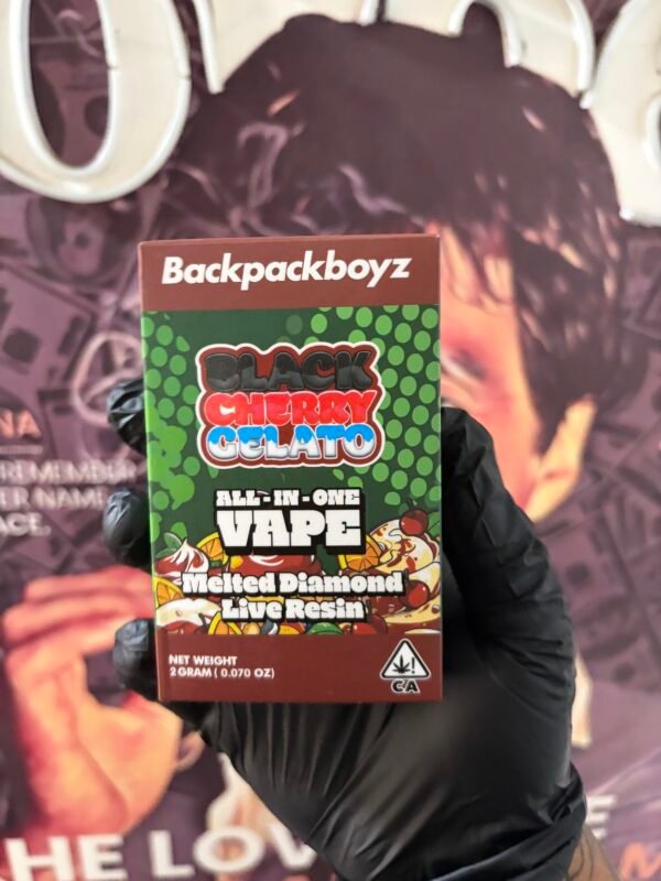 BLACK CHERRY GELATO 1 BACKPACKBOYZ BLACK CHERRY GELATO (HYBRID) 2gr