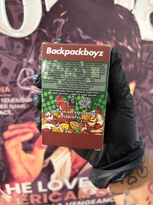 BLACK CHERRY GELATO 2 BACKPACKBOYZ BLACK CHERRY GELATO (HYBRID) 2gr