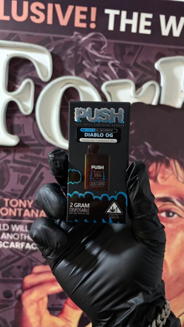 PUSH DIABLO OG 2G (SATIVA 40% & INDICA 60%)