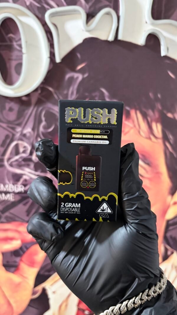 PUSH PEACH MANGO COCKTAIL 2G (SATIVA 40% & INDICA 60%)
