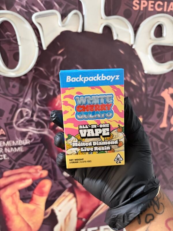 WHITE CHERRY GELATO 1 BACKPACKBOYZ WHITE CHERRY GELATO (HYBRID) 2gr