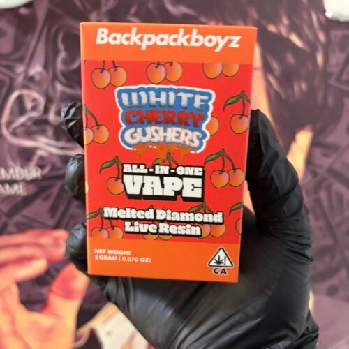 BACKPACKBOYZ WHITE CHERRY GUSHERS (HYBRID) 2gr