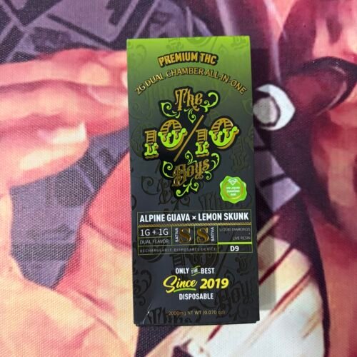 ALPINE GUAVA 1 THE 10/10 BOYS DUAL ALPINE GUAVA & LEMON SKUNK (SATIVA & SATIVA) 2gr