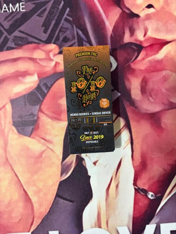 THE 10/10 BOYS DUAL MENDO BERRIES & SUNDAE DRIVER (INDICA & INDICA) 2gr