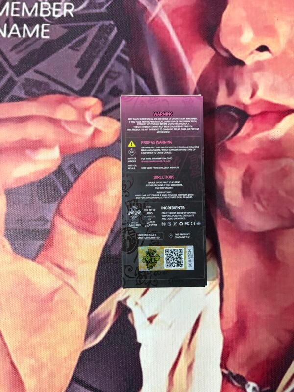 THE 10/10 BOYS DUAL PINK GUAVA RUNTZ & SUPER SOUR DIESEL (INDICA & SATIVA) 2gr